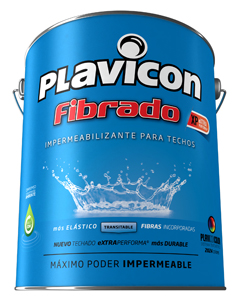 Plavicon techos Fibrado x 25 kgs.