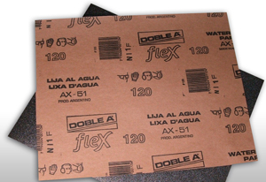 AA lija agua 220