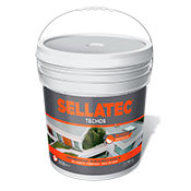 Sellatec techos membrana PU pasta blanco OUTLET x 1.25 kg.
