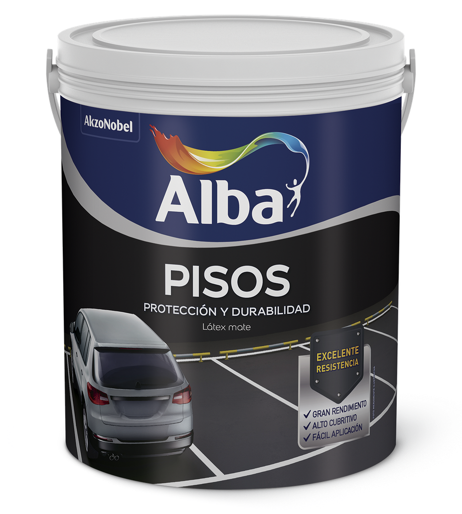 Pisos latex Alba antideslizante x 1 lts.