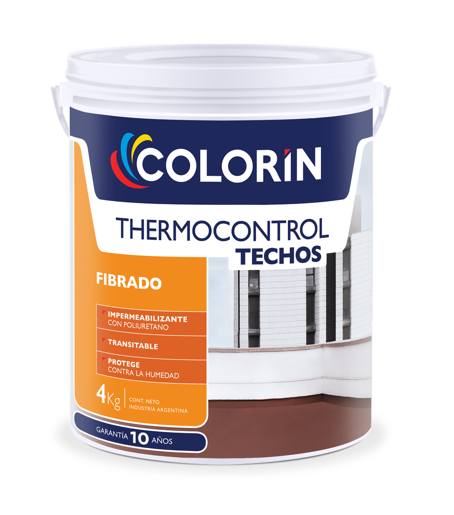 Thermocontrol techos fibrado x 4 kgs.