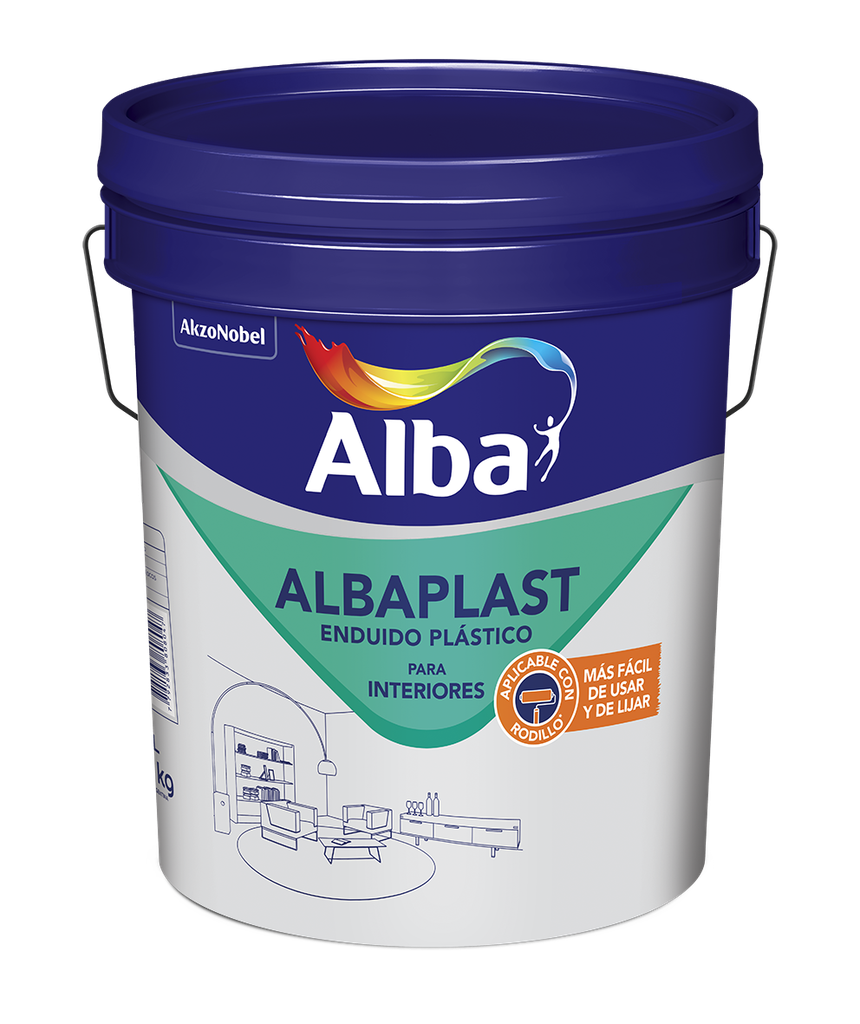 Enduido Albaplast x 4 lts./ 6.6 kgs. 