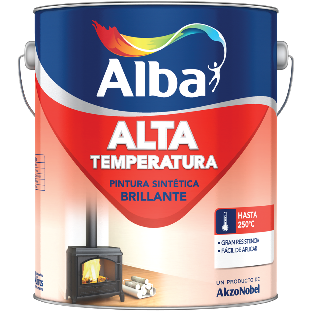 Alba alta temperatura Aluminio x 4 lts.
