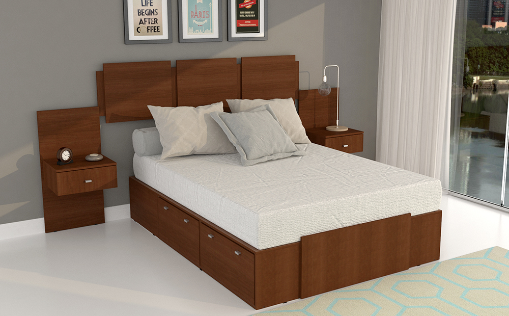 RESPALDO NATURE SOMMIER 2 PL