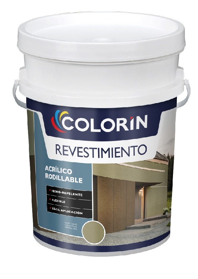 Colorin revest. acrilico rodillable x 25 kgs.