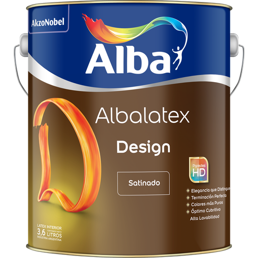 Albalatex Design blanco satinado x 1 lt.