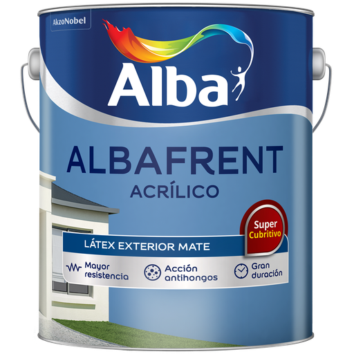 Albafrent latex ext. blanco x 10 lts.