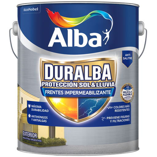 Duralba frentes y muros x 20 lts.