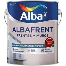 [1400910004] Albafrent frentes y muros blanco x 4 lts.