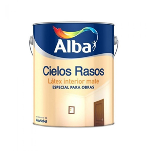 Alba cielo rasos standard x 20 lts.