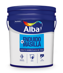 [1522101004] Alba enduido interior+masilla standard x 4 lts./6.6 kgs.