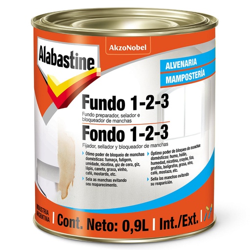 Alabastine Fondo 1-2-3 x 3.6 lts.