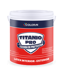 [17152054010] Titanio Pro latex interior/exterior Blanco x 10 lts.