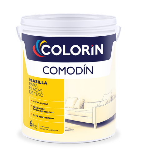 Comodin masilla para placas de yeso x 6 kgs.