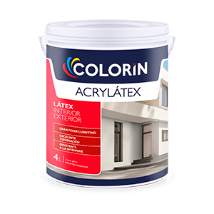 Acrylatex latex interior-exterior mate blanco x 1 lt.