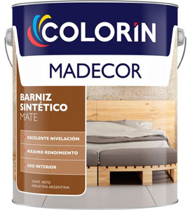 Madecor barniz mate Colorin x 1 lt.