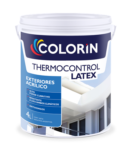 Thermocontrol latex exterior Blanco OUTLET x 10 lts.