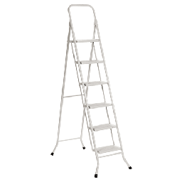 [38408000004] Escalera metalica tipo brasilera 4 escalones 1.37 mts.