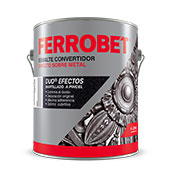 Ferrobet Duo martillado Gris p/pincel OUTLET x 0.500 lt.