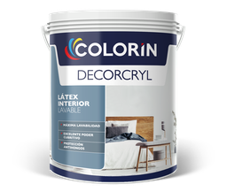 [17181001010] Decorcryl Blanco Latex Interior Lavable Mate x 10 Ltos